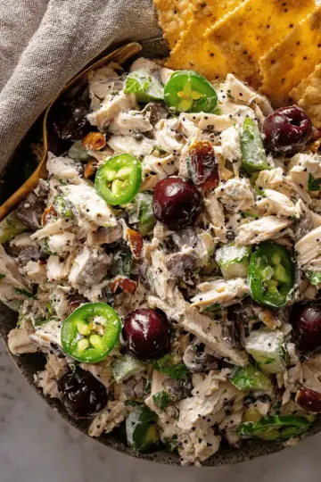 Cherry Jalapeno Chicken Salad