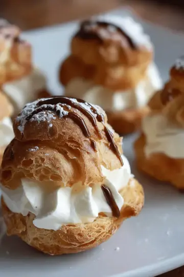 Homemade Cream Puffs