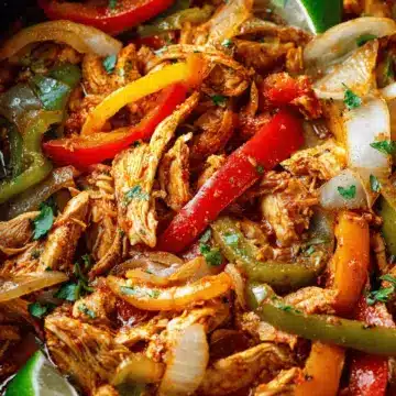 Crock Pot Chicken Fajitas