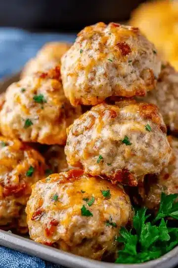 Cream Cheese Sausage Balls