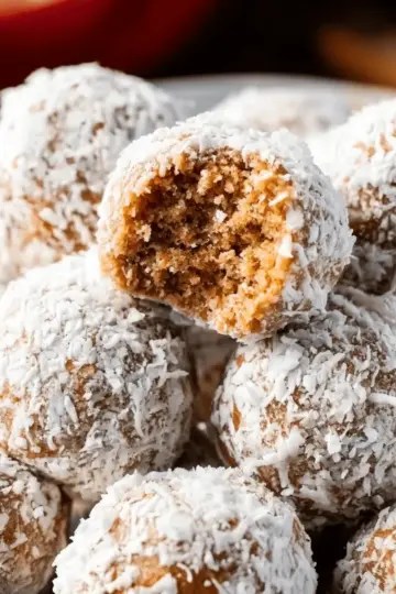 Gingerbread Snowballs