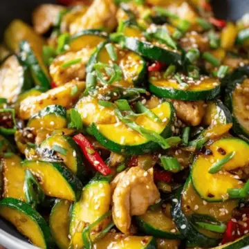 Zucchini Stir Fry