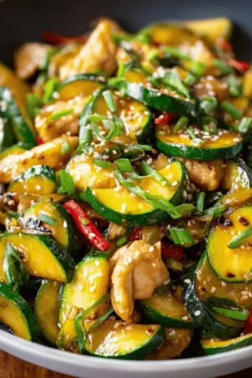 Zucchini Stir Fry