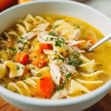 Easy 30-Minute Homemade Chicken Noodle Soup