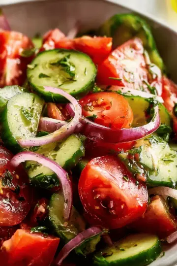 Cucumber Tomato Salad