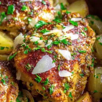 Slow Cooker Garlic Parmesan Chicken