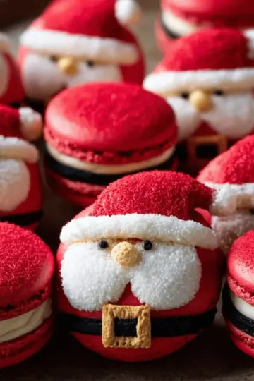 Santa Claus Macarons