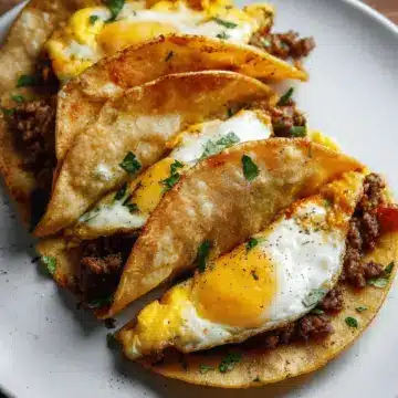 Easy Baked Breakfast Tacos