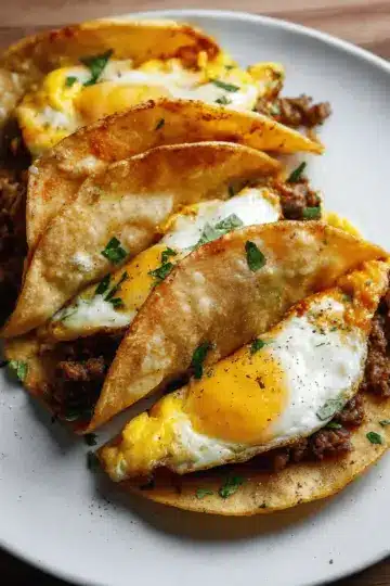 Easy Baked Breakfast Tacos