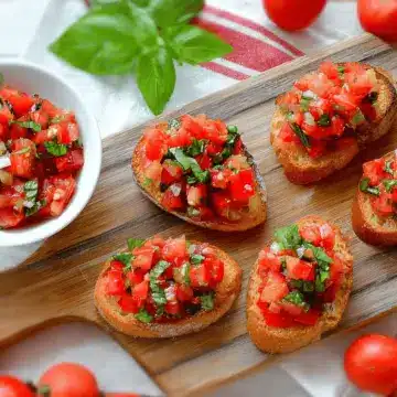 Authentic Bruschetta: A Basic Recipe