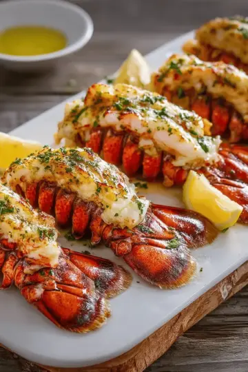 Baked Lobster Tails