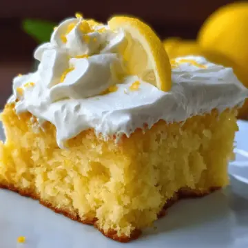 Lemon Poke Cake