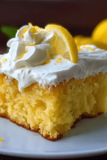 Lemon Poke Cake
