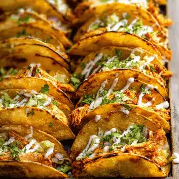 20 Minute Mini Baked Chicken Tacos