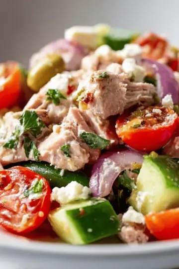 Mediterranean Tuna Salad