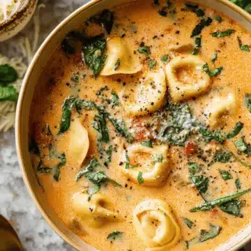 Creamy Tortellini Soup