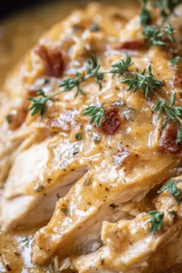 Crockpot Chicken & Gravy