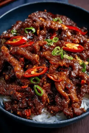 Crispy Chilli Beef