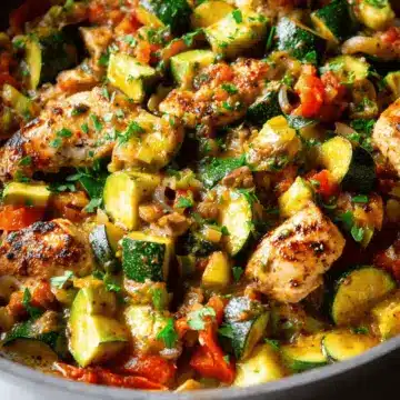 Tex Mex Chicken and Zucchini Recipe