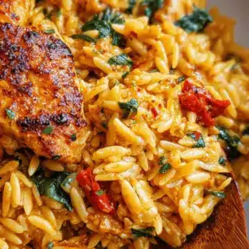 Cajun Chicken Orzo