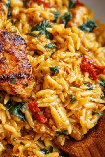 Cajun Chicken Orzo