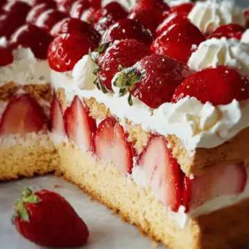 Fraisier Cake