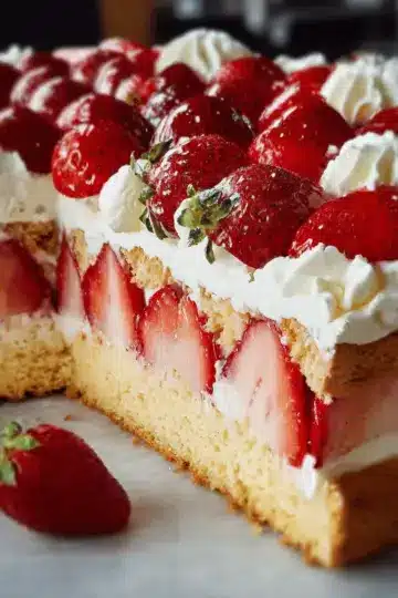 Fraisier Cake