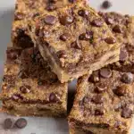 CHOCOLATE CHIP BANANA BARS