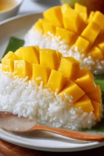 Thai Mango Sweet Sticky Rice