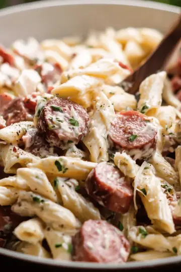 Creamy Smoked Sausage Pasta