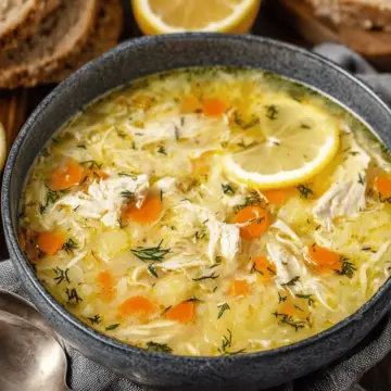 Avgolemono: Greek Lemon Chicken Soup