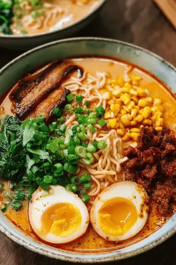 Creamy Miso Ramen (20 Minutes ONLY!