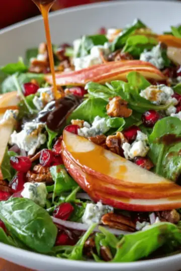 Pear Salad with Balsamic Vinaigrette