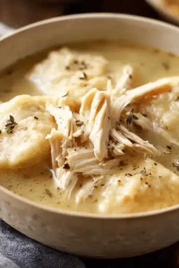 Old-Fashioned Southern Chicken and Dumplings