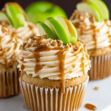 Caramel Apple Cupcakes