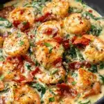 Easy Creamy Tuscan Shrimp Recipe