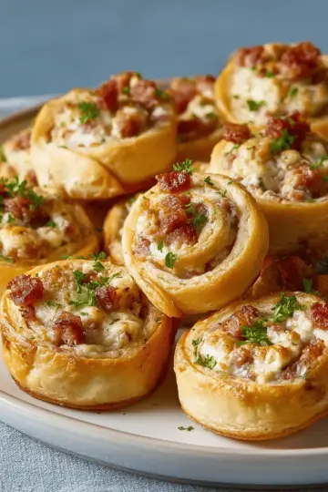 Sausage and Cream Cheese Pinwheels