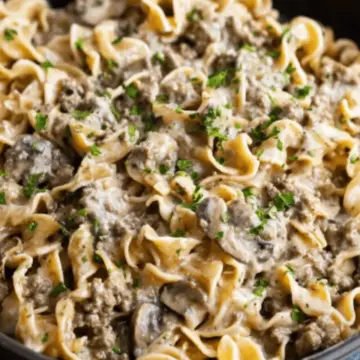 Ground Beef Stroganoff Recipe