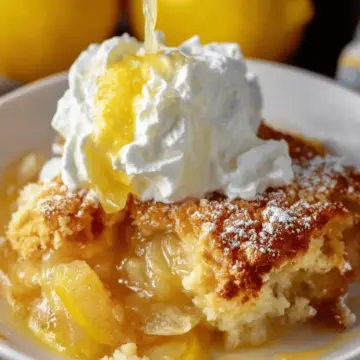 Magic Lemon Cobbler