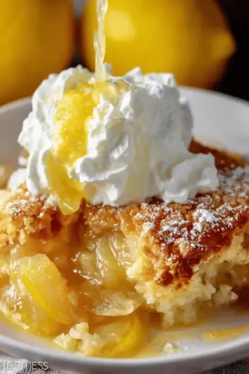 Magic Lemon Cobbler