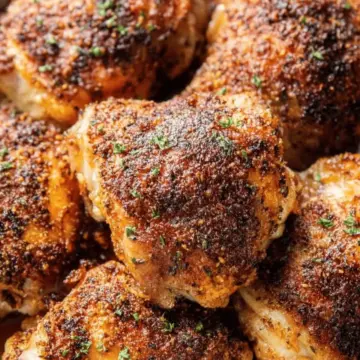 Crispy Baked Chicken Thighs