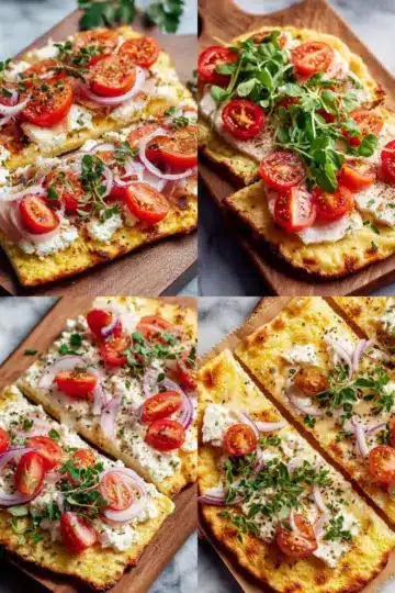 Cottage Cheese Flatbread