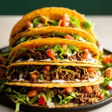 Baked Ground Beef Tacos