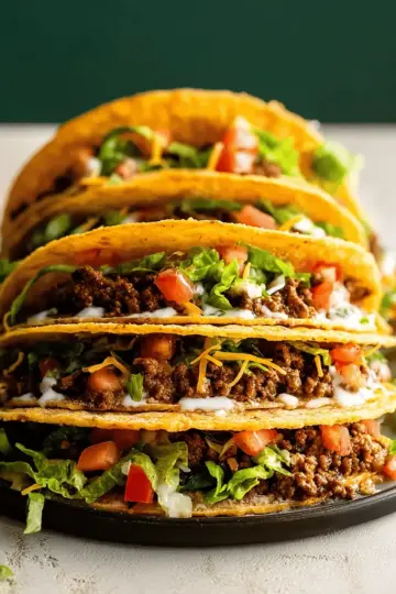 Baked Ground Beef Tacos