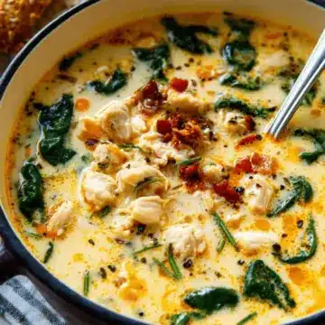 Creamy Tuscan Chicken Soup