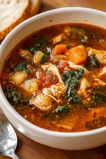 Italian Chicken and Autumn Veggie Soup