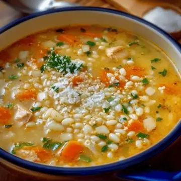 Italian Chicken Pastina Soup (aka Italian Nonna's Penicillin Soup)