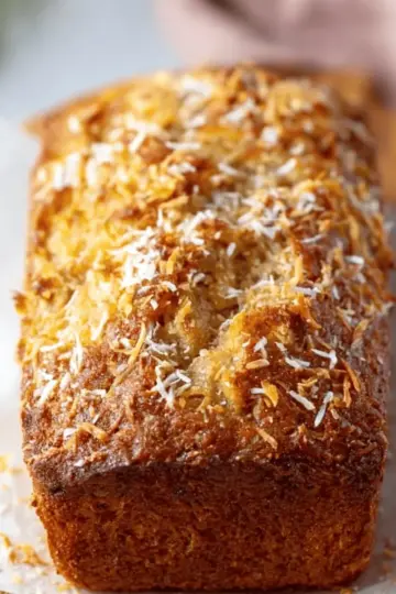 Hawaiian Banana Bread With Pineapple And Coconut