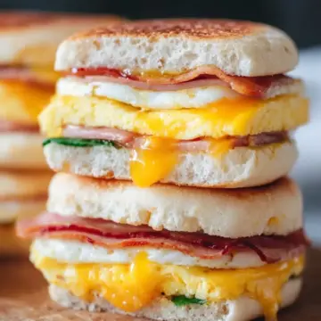 Freezer Breakfast Sandwiches