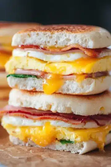 Freezer Breakfast Sandwiches